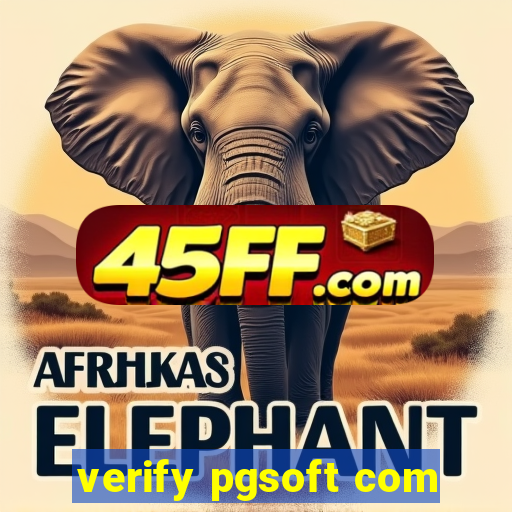 verify pgsoft com